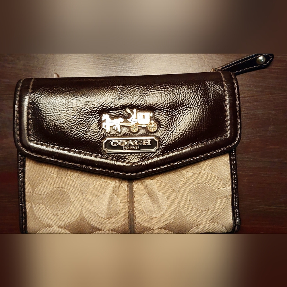 Coach Trifold Wallet - Picture 2 of 4
